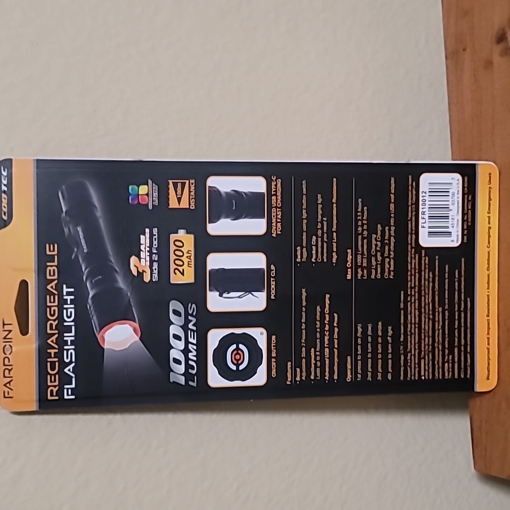 Rechargeable Flashlight - Picture 4 of 4